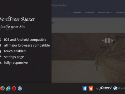 Ajaxer - Ajaxify Your WordPress Site and Comments