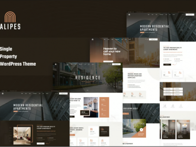 Alipes - Single Property WordPress Theme