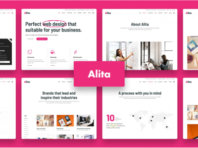 Alita - Web Studio WordPress Theme