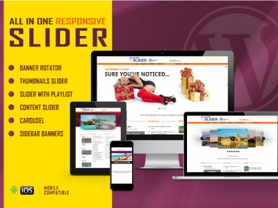 All In One Slider - Responsive WordPress Plugin