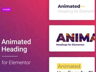 Animated Heading for Elementor