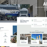 Anteri - Concrete Services Elementor Template Kit