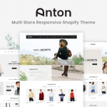 Anton - Multi Store Responsive Shopify Theme
