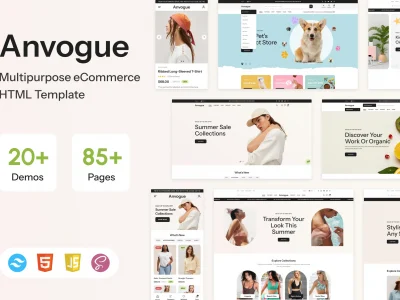 Anvogue - Multipurpose eCommerce HTML Template