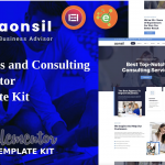 Aonsil - Business & Consulting Elementor Template Kit