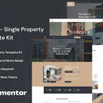 Aports - Single Property Elementor Template Kit