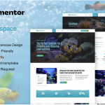 Aquaspace - Fish Aquarium & Aquascape Service Elementor Template Kit