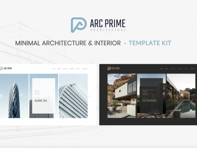 Arc Prime - Architecture Elementor Template Kit