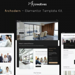 Archodern - Interior & Architecture Elementor Template Kit