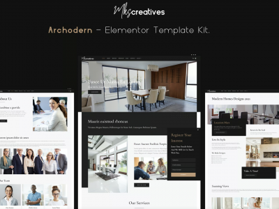 Archodern - Interior & Architecture Elementor Template Kit