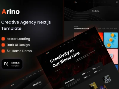 Arino - Creative Agency Nextjs Template