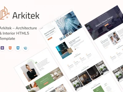 Arkitek – Architecture & Interior HTML5 Template