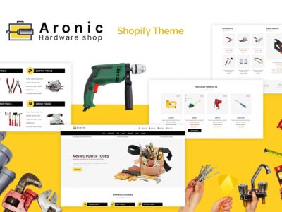 Aronic  Hardware & Tool Responsive Shopify Theme