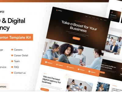 Artera - SEO & Digital Agency Elementor Pro Template Kit