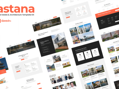 Astana - Real Estate & Architecture Elementor Template Kit