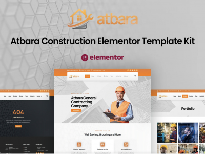 Atbara - Construction Elementor Template Kit