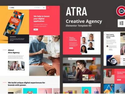 Atra - Creative Agency Elementor Template Kit