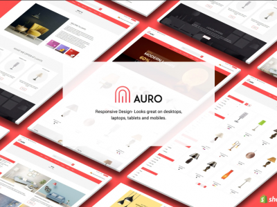 Auro  Hanging, Decorarive Lights Shopify Theme