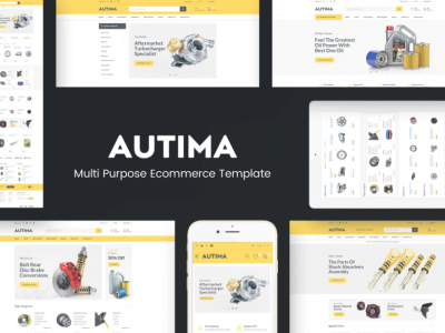 Autima - Accessories Car OpenCart Theme