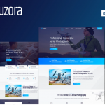 Auzora - Drone Aerial Photography Elementor Template Kit