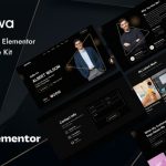 Awwa - Dark Portfolio Elementor Template Kit