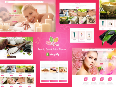 Axii  Beauty Spa Shopify Theme