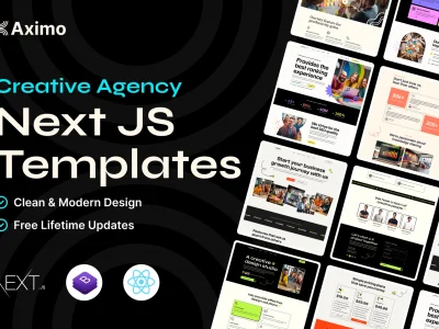 Aximo - Creative Agency React Next Js Template