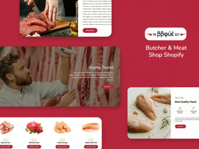 BBque - Food, Butcher & Meat Shop Shopify Theme