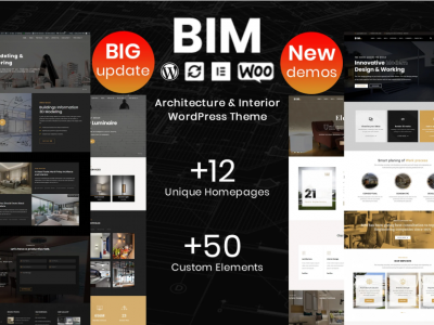 BIM - Architecture & Interior Design WP Theme