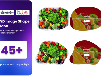 BWD Image Shape addon for elementor
