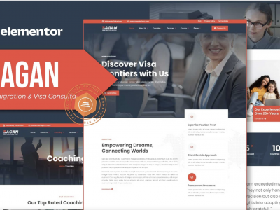 Bagan - Immigration & Visa Consulting Elementor Template Kit