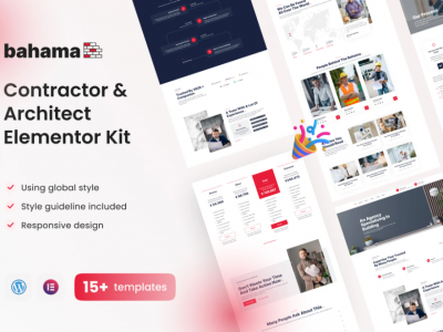 Bahama Contractor & Architect Elementor Pro Template Kit