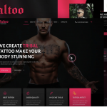Baltoo – Tattoo Studio and Artist Elementor Template Kit
