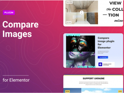 Before and After Image Compare for Elementor