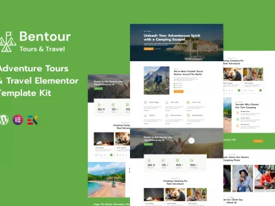 Bentour - Travel & Tour Booking Elementor Template Kit