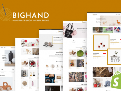 BigHand  Handmade Shop Shopify Theme