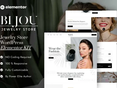 Bijou - Jewelry Store Elementor Pro Template Kit
