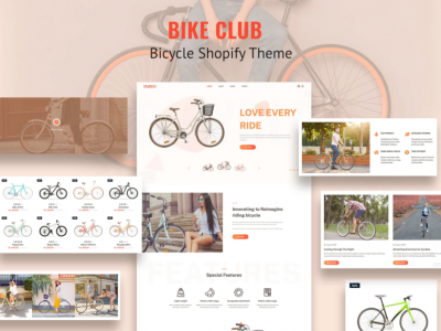 Bikez - Bike Shop, Cycle Single Shopify Theme