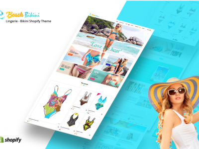 Bikini Beach - Lingerie, Bikini Shopify Theme