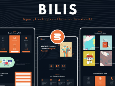 Bilis - Agency Landing Page Elementor Block Kit