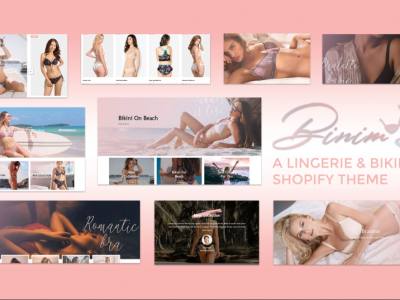 Binim - Lingerie & Bikini Responsive Shopify