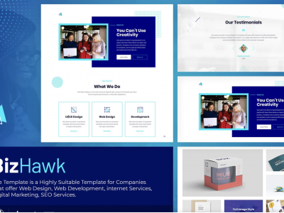 BizHawk - Corporate Agency Elementor Template Kit