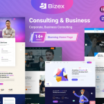 Bizex - Business Consulting WordPress Theme