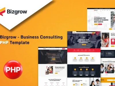 Bizgrow - Business Consulting PHP Template
