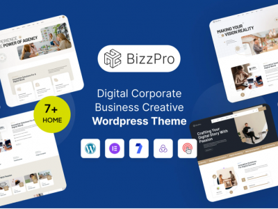 Bizzpro – Digital Business Creative WordPress