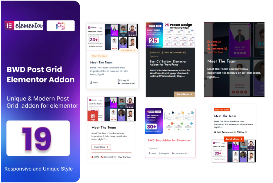 Blog Post Grid Addon for Elementor