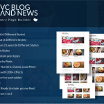Blog and News Addons for WPBakery Page Builder WP