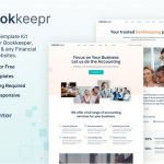 BookKeepr – Bookkeeping & Accounting Service Elementor Template Kit