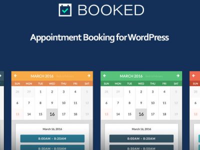 Booked – Appointment Booking for WordPress