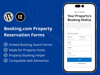 Booking.com Property Reservation Forms for Element